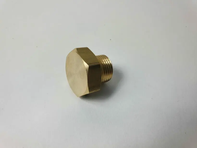 Replacement XD/XE Tank Drain Plug, Brass