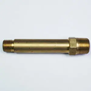 Long Nipple 3/8" PT male to 1/4" PT male 8.5cm (00-70684)