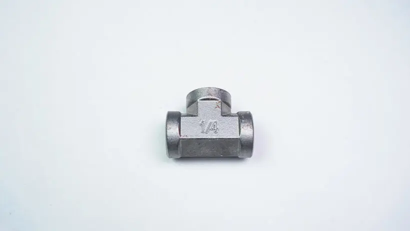 Tee-Nipple 1/4" PT female, 316-Stainless Steel (00-70786)