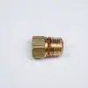 Ring Nipple 1/4" PT male to M8, Brass (00-70839)