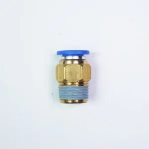 3/8" PT male to 10mm Tubing Quick-Connect (One-Touch) Nipple (00-71264)