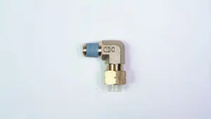 Quick-Connect (Two-Touch) Elbow, 1/8" PT male to 8x6 Tube (00-71266)