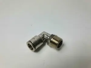 Quick-Connect (One-Touch) Elbow Nipple, 3/8" PT male to 10mm Tubing, CMPL 10-03 (00-71265)
