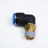 00-70449 One-Touch Nipple PL16 - 1/2M to 16 mm tubing, elbow