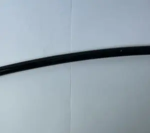 Black Wiring Shield, 15 mm x 19 mm. Used for protecting wires passing by boiler. Bulk Tubing, 1000 mm
