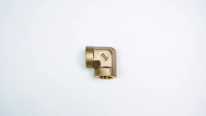 Elbow Nipple 1/4F [brass]