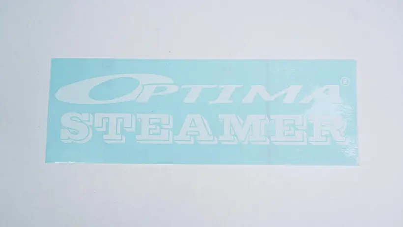 Optima Stickers OPTIMA STEAMER sticker, SEII - Steamericas, Inc.