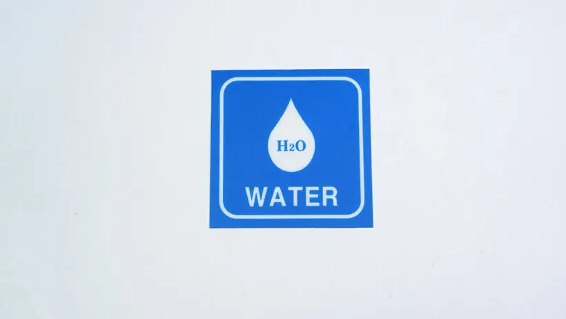 WATER sticker