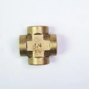 Cross nipple PT1/4F [brass]