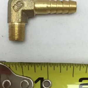 Hose fitting PT1/8M-8, elbow