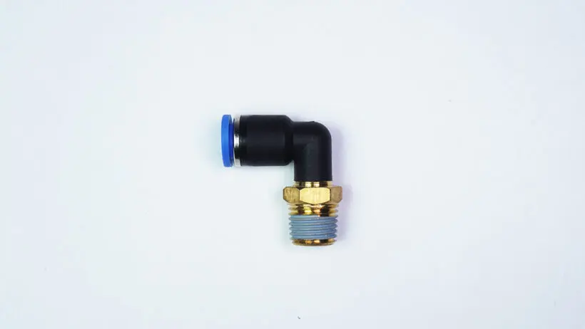 12-21053 One-Touch Nipple PL8 - 1/4M to 8 mm tubing