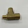 Tee Nipple M8 - PT3/8M - PT1/4M
