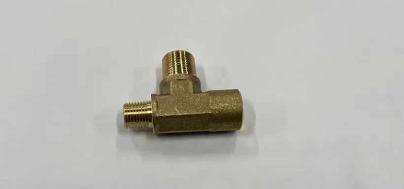 Tee Nipple M8 - PT3/8M - PT1/4M