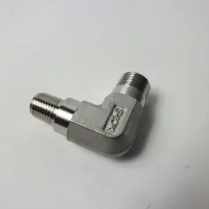 Bite connector long elbow 10x1/4 [SUS]