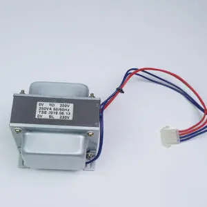 Transformer 200-230V 50/60Hz 250vA w/ Connector