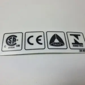 28-80033 Certification Logo, DMF
