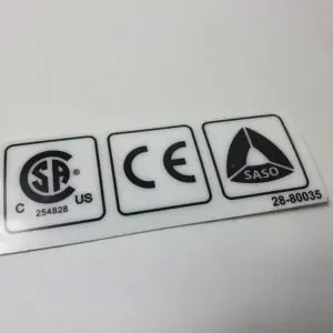 28-80035 Certification Logo, XD
