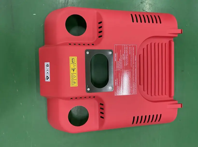 Top Cover Assembly, XD - Red