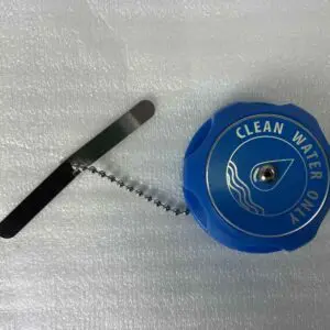 80-05100 Water Tank Cap, XD/XE (blue)