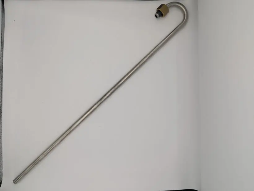 Safety Relief Drain Pipe, XDm [D.10 L.420, SUS]