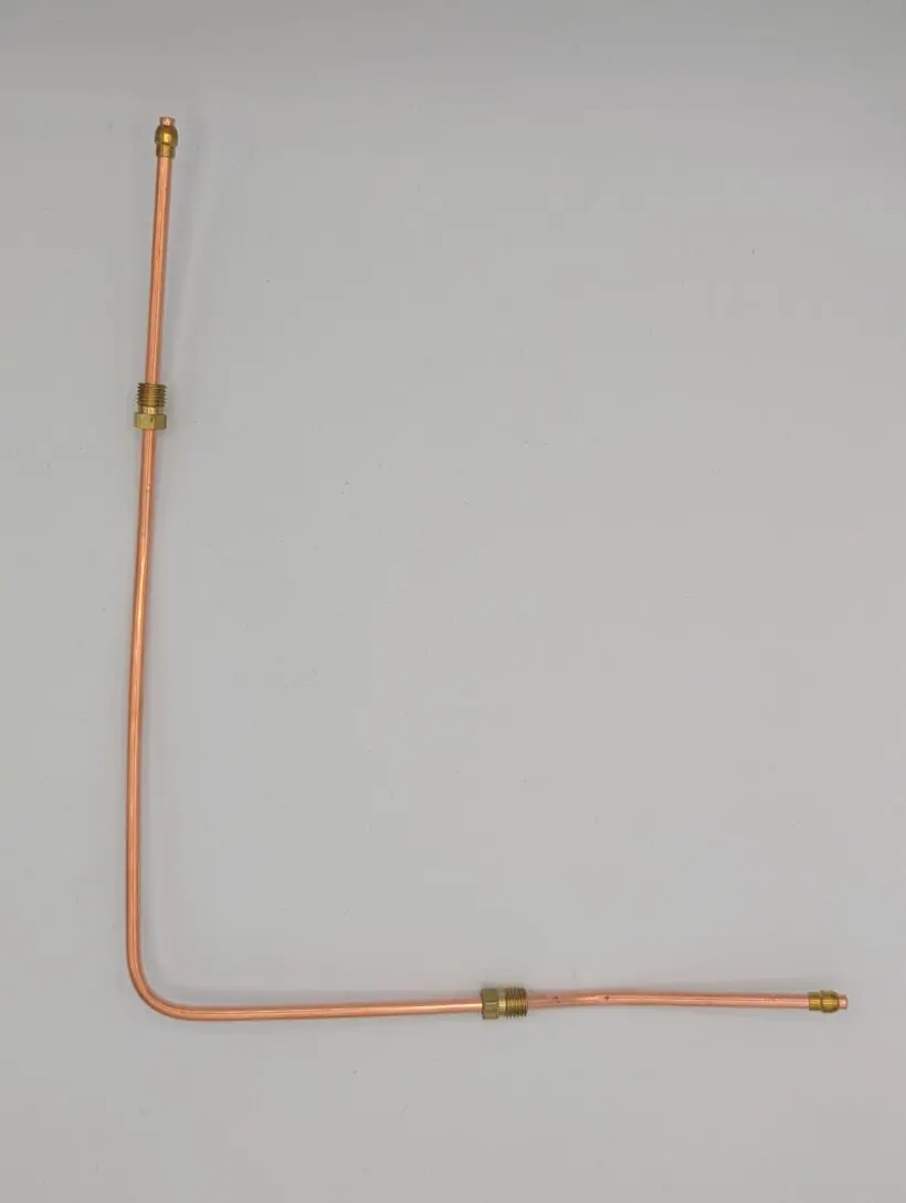 Pressure Gauge Line, XD [D.4 L.406, copper pipe]