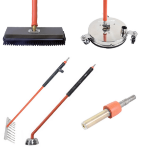 View our assortment of heavy-duty quick-connect accessories for use with the Optima Steamer by Steamericas. These quick-connects can support heavier tools.