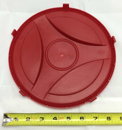 Replacement Wheel Cap, Red