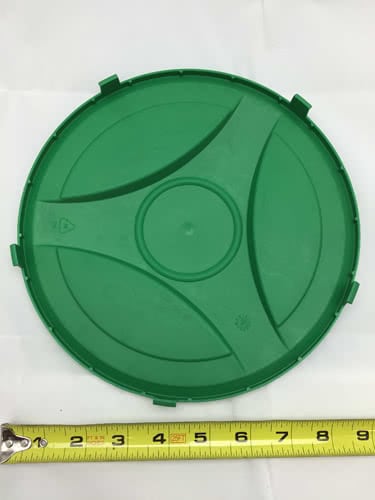 Replacement Wheel Cap, Green