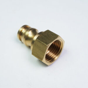Direct-Feed Quick-Connect Hose Plug, Brass