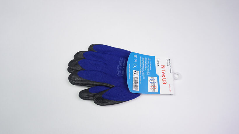 Rubber-Coated Work Gloves, Medium
