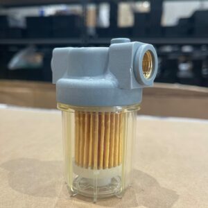 Fuel Filter Housing with Replaceable Filter Cartridge