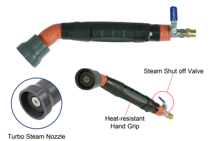 Turbo Nozzle Hand-Grip Sprayer w/ Valve