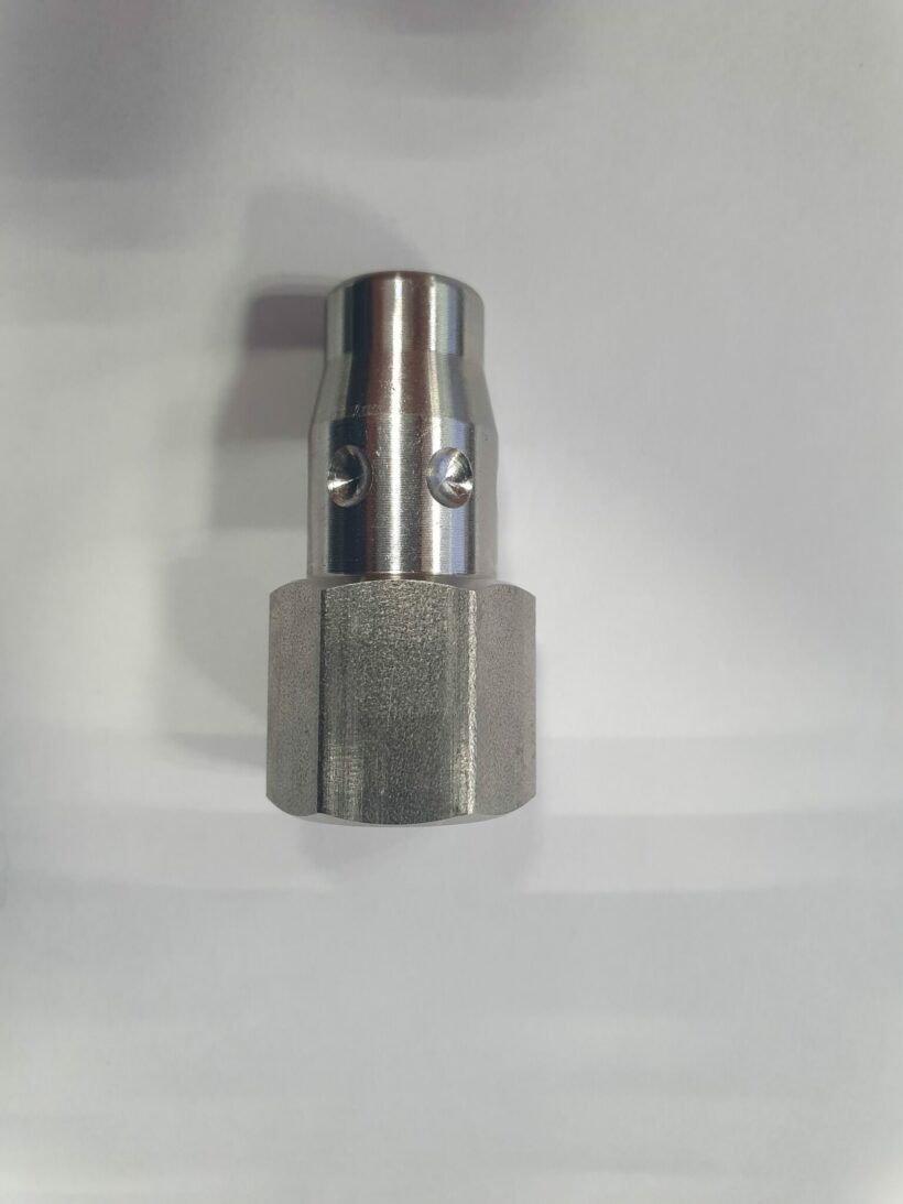 Standard Quick-Connect Plug - Non-Rotating, 1/4" PT, Stainless Steel