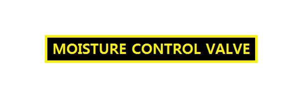28-80055 Moisture control valve sticker
