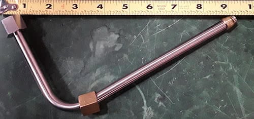 Water Line Assembly, XD (ver. 3) [D.10 L.340, SUS]